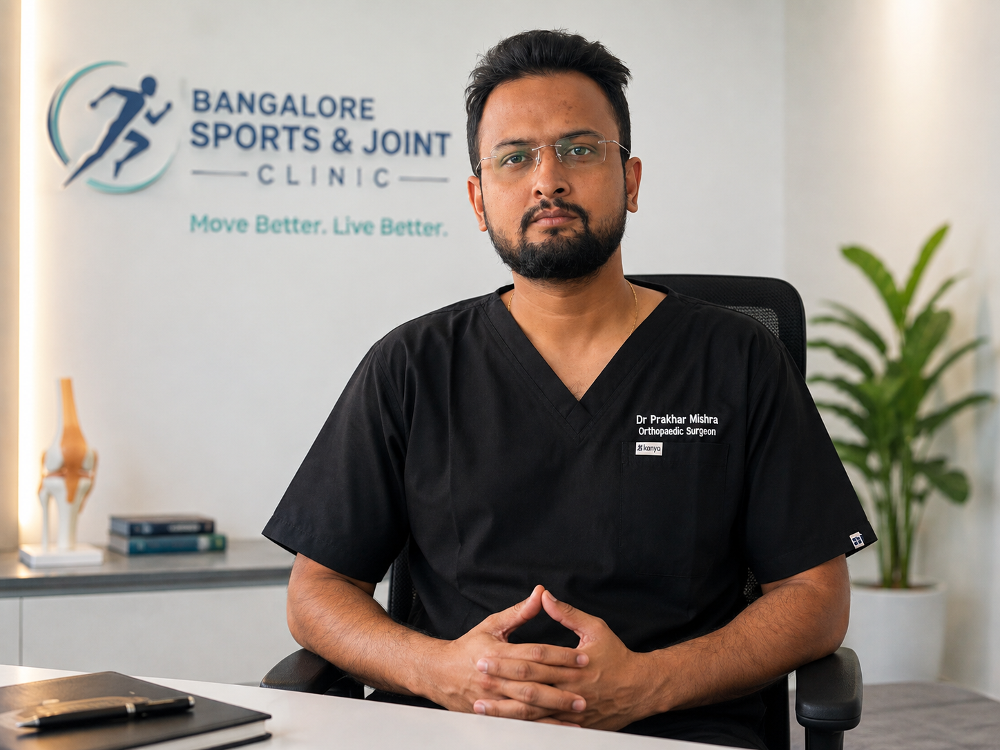 Dr. Prakhar Mishra at Bangalore Sports & Joint Clinic